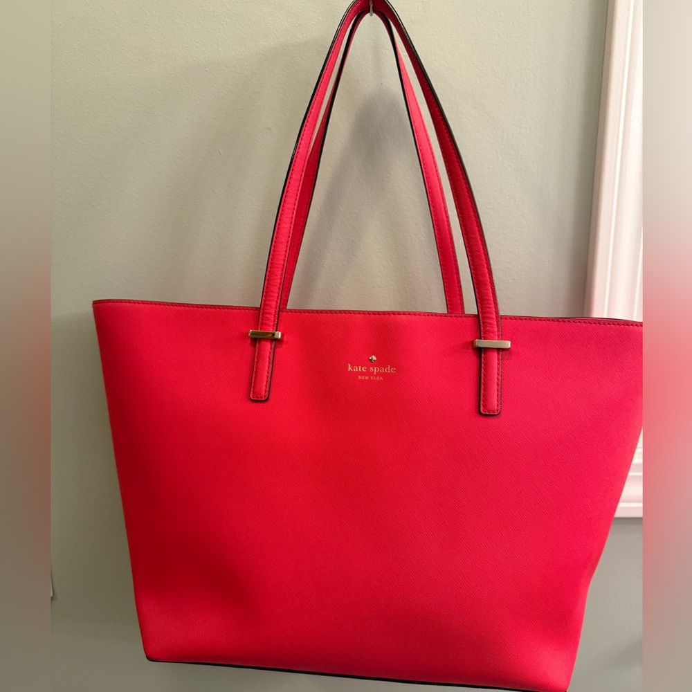 Kate Spade Vibrant Watermelon Colored Tote